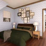 Stunning 3 Bedroom Modern Farmhouse with Wraparound Porch 2 Car Garage Floor Plan