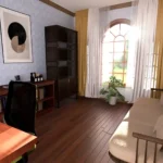 Stunning 3 Bedroom Modern Farmhouse with Wraparound Porch 2 Car Garage Floor Plan