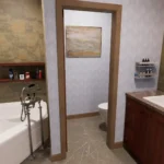 Stunning 3 Bedroom Modern Farmhouse with Wraparound Porch 2 Car Garage Floor Plan