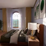 Stunning 3 Bedroom Modern Farmhouse with Wraparound Porch 2 Car Garage Floor Plan