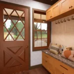 Stunning 3 Bedroom Modern Farmhouse with Wraparound Porch 2 Car Garage Floor Plan