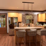 Stunning 3 Bedroom Modern Farmhouse with Wraparound Porch 2 Car Garage Floor Plan