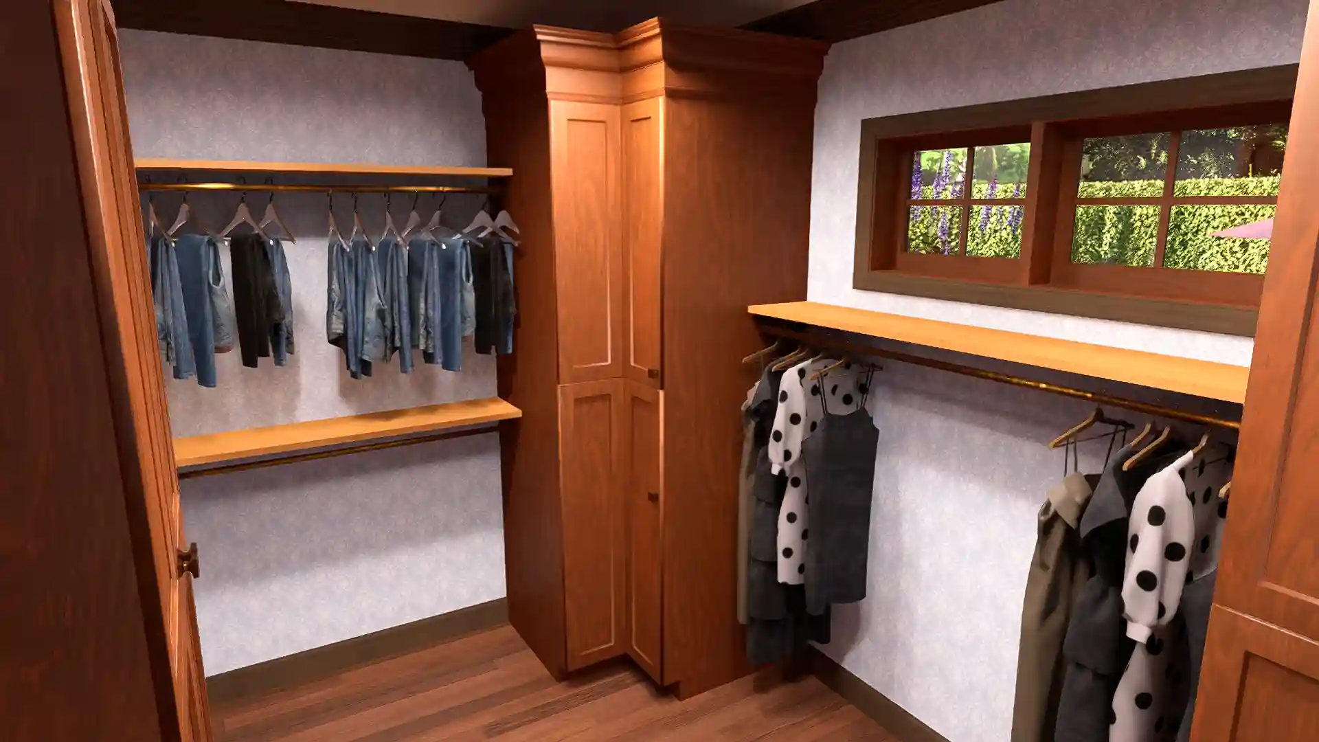 Stunning 3 Bedroom Modern Farmhouse with Wraparound Porch 2 Car Garage Floor Plan