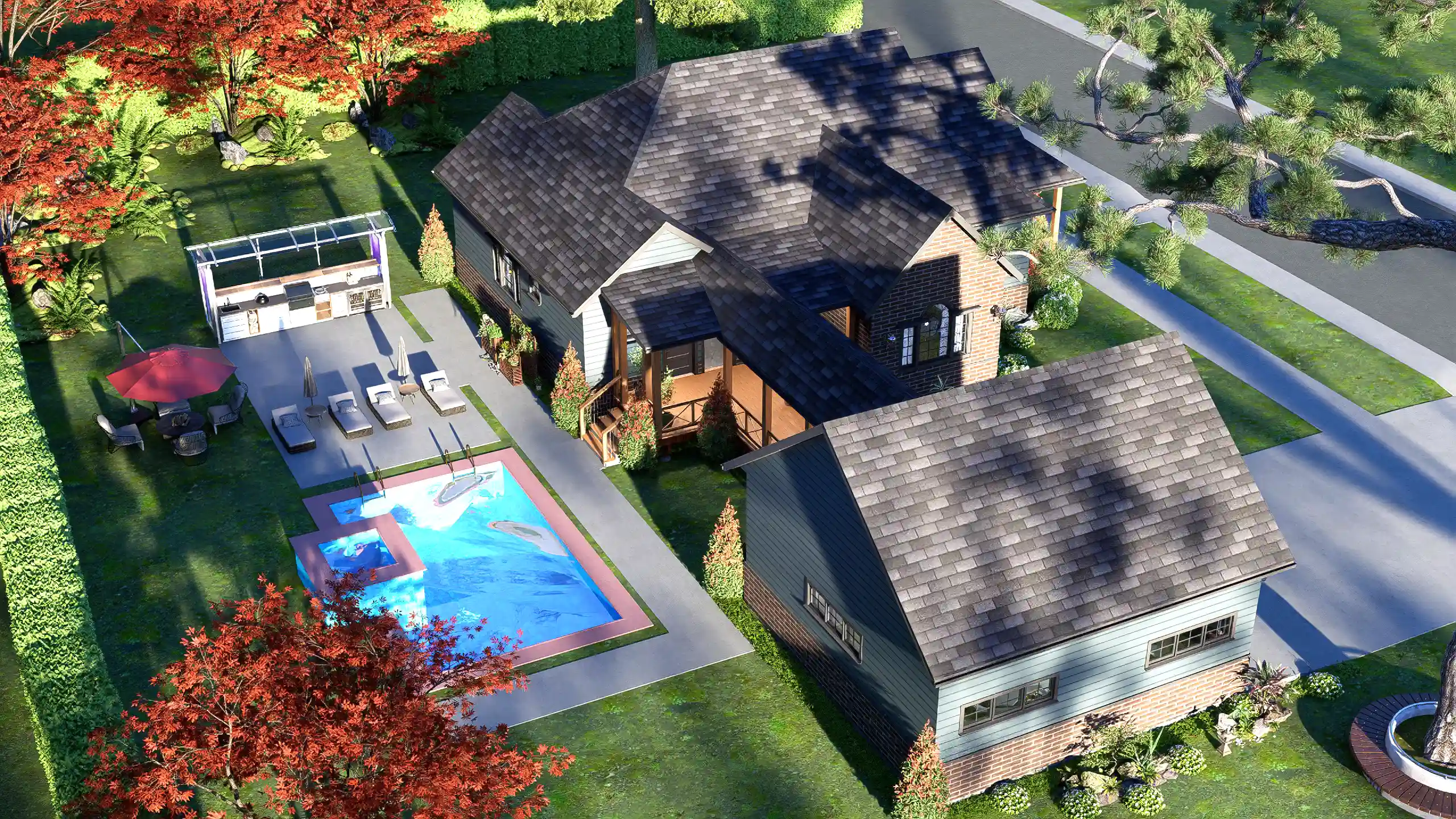 This Modern Farmhouse Will Leave You Speechless! | Dream Home with Porch, Garage & Pool