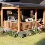 3 bedroom cottage house floor plan Arch c Studio