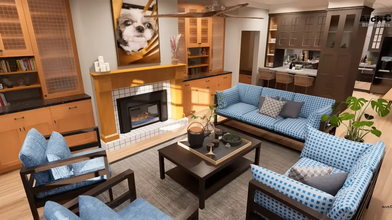 3 bedroom cottage house floor plan