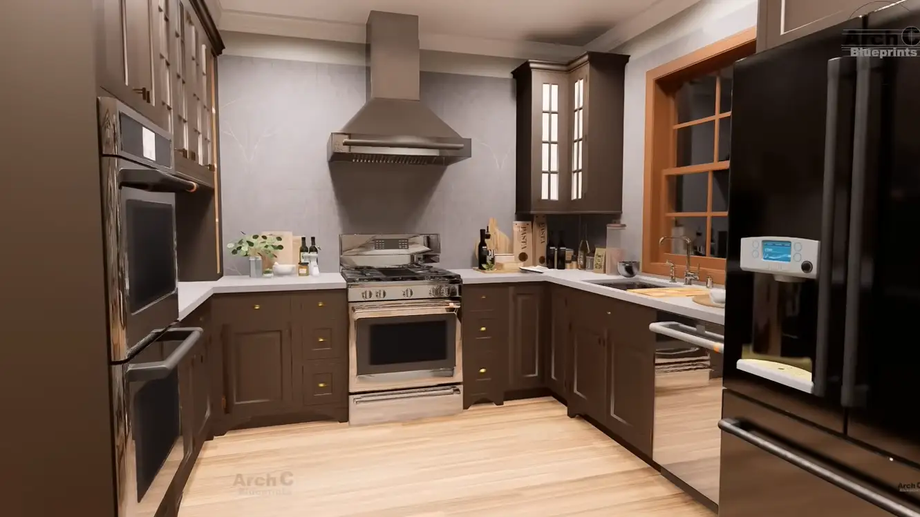 3 bedroom cottage house floor plan