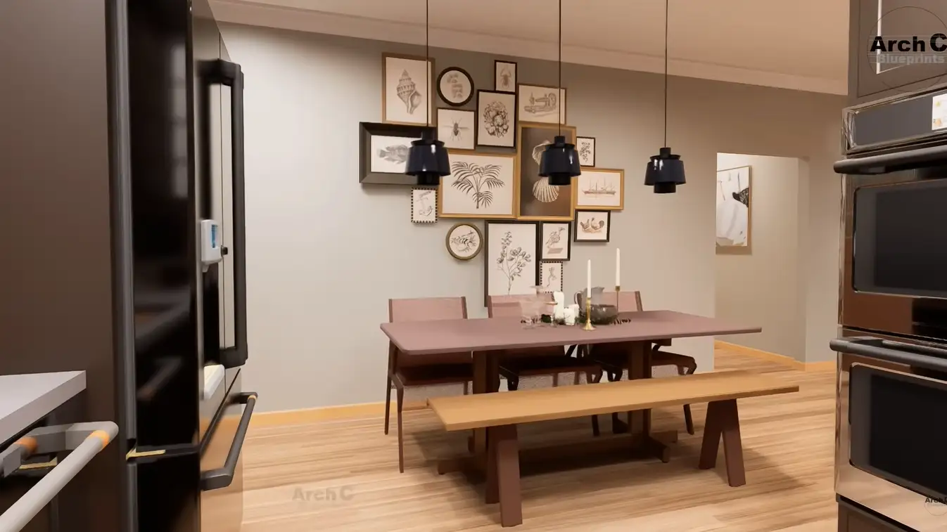 3 bedroom cottage house floor plan