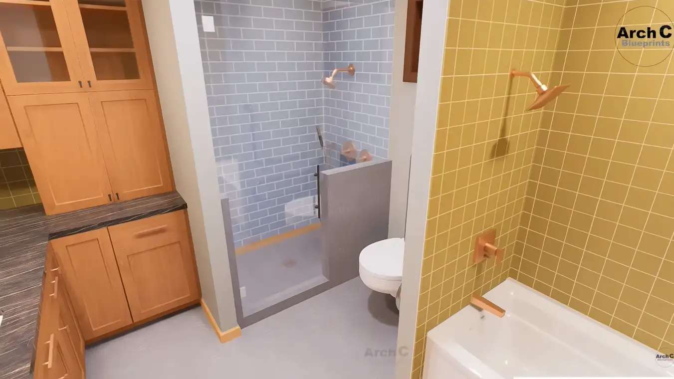 3 bedroom cottage house floor plan