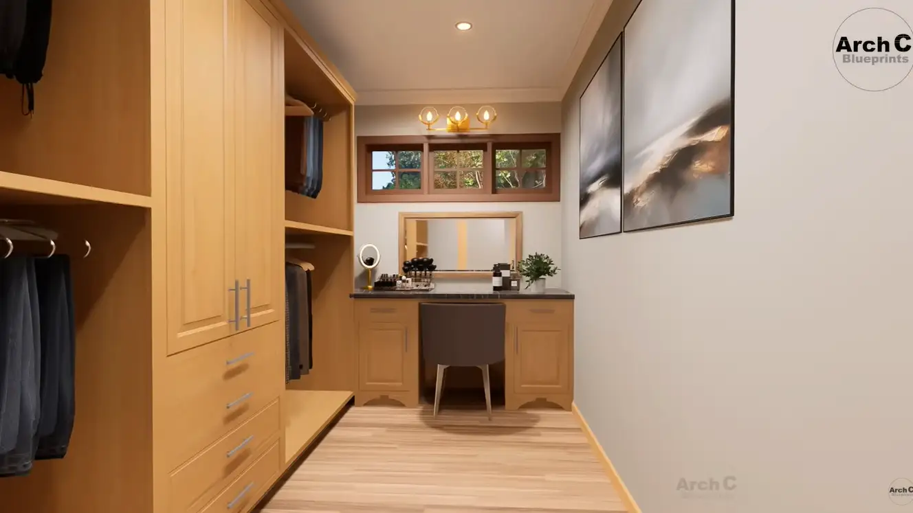 3 bedroom cottage house floor plan