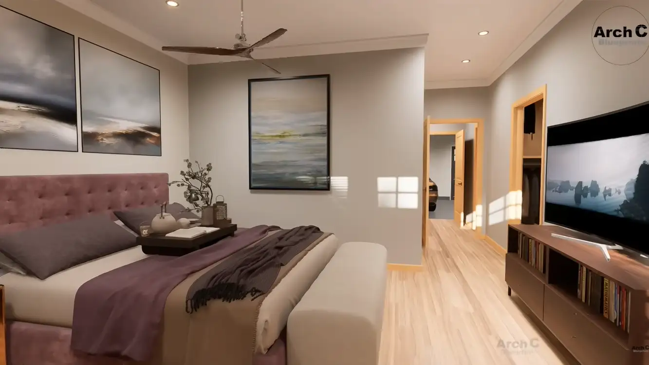 3 bedroom cottage house floor plan