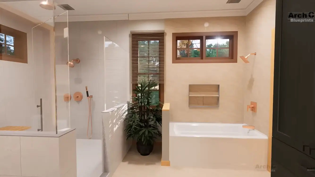 3 bedroom cottage house floor plan